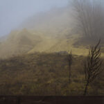 Sandberg hill in fog