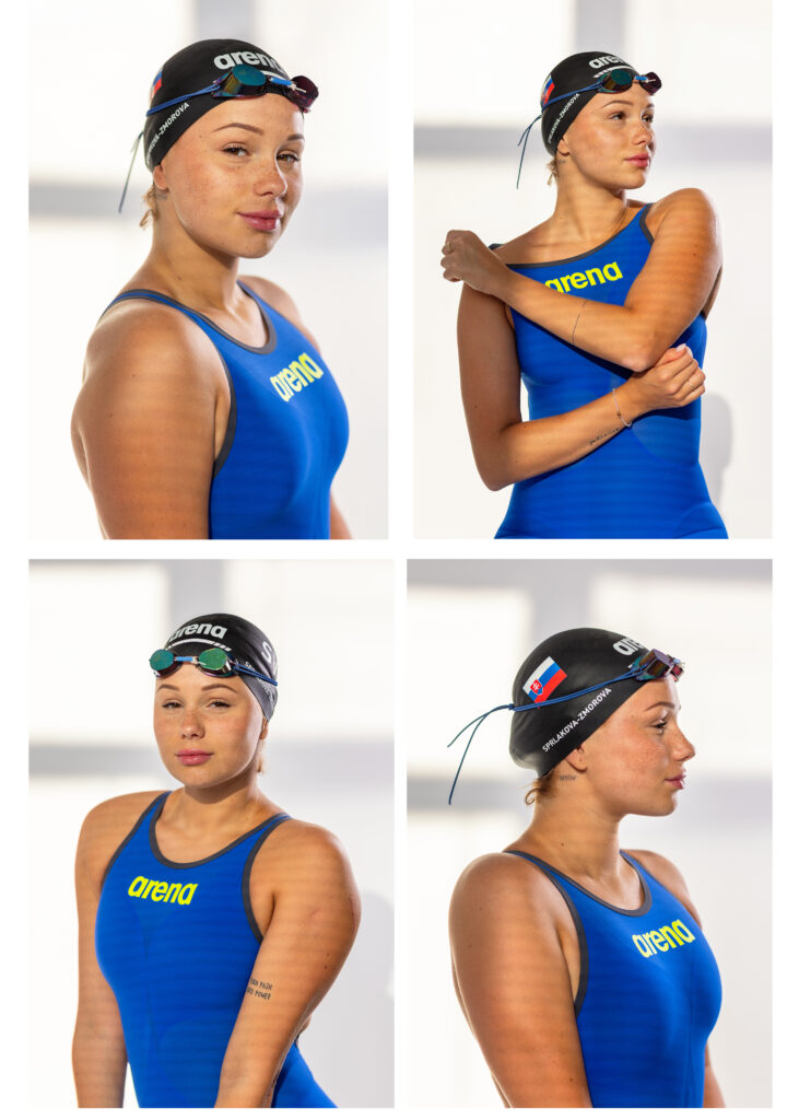 woman swimmer athlete